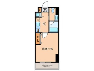 カレント今池の物件間取画像